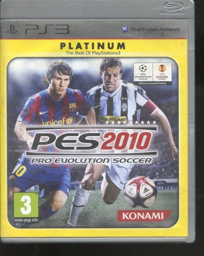 Pes 2010 platinum ps3 - pes,