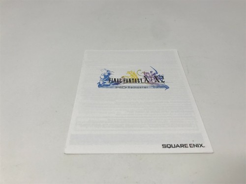 Final fantasy sony - x2,