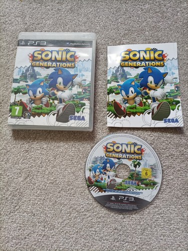 Sonic generations playstation - sonic,